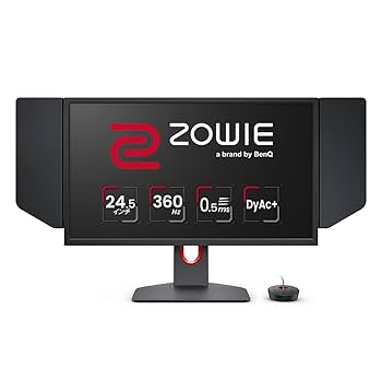 ディスプレイ・モニター本体 BenQ ZOWIE XL2566K 340Hz ZOWIE XL2566K TN 360Hz DyAc⁺™ 24.5インチ ゲーミングモニター